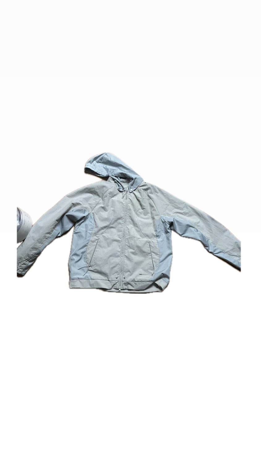 산산기어 콘트레스트 자켓 라이트 그레이 팝니다 상품이미지5