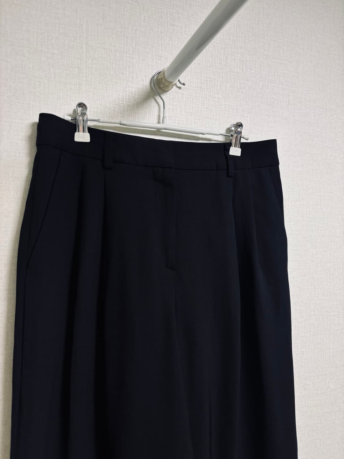 24s 시스템 어티튜드 아카이브 블랙 와이드 슬랙스 상품이미지2