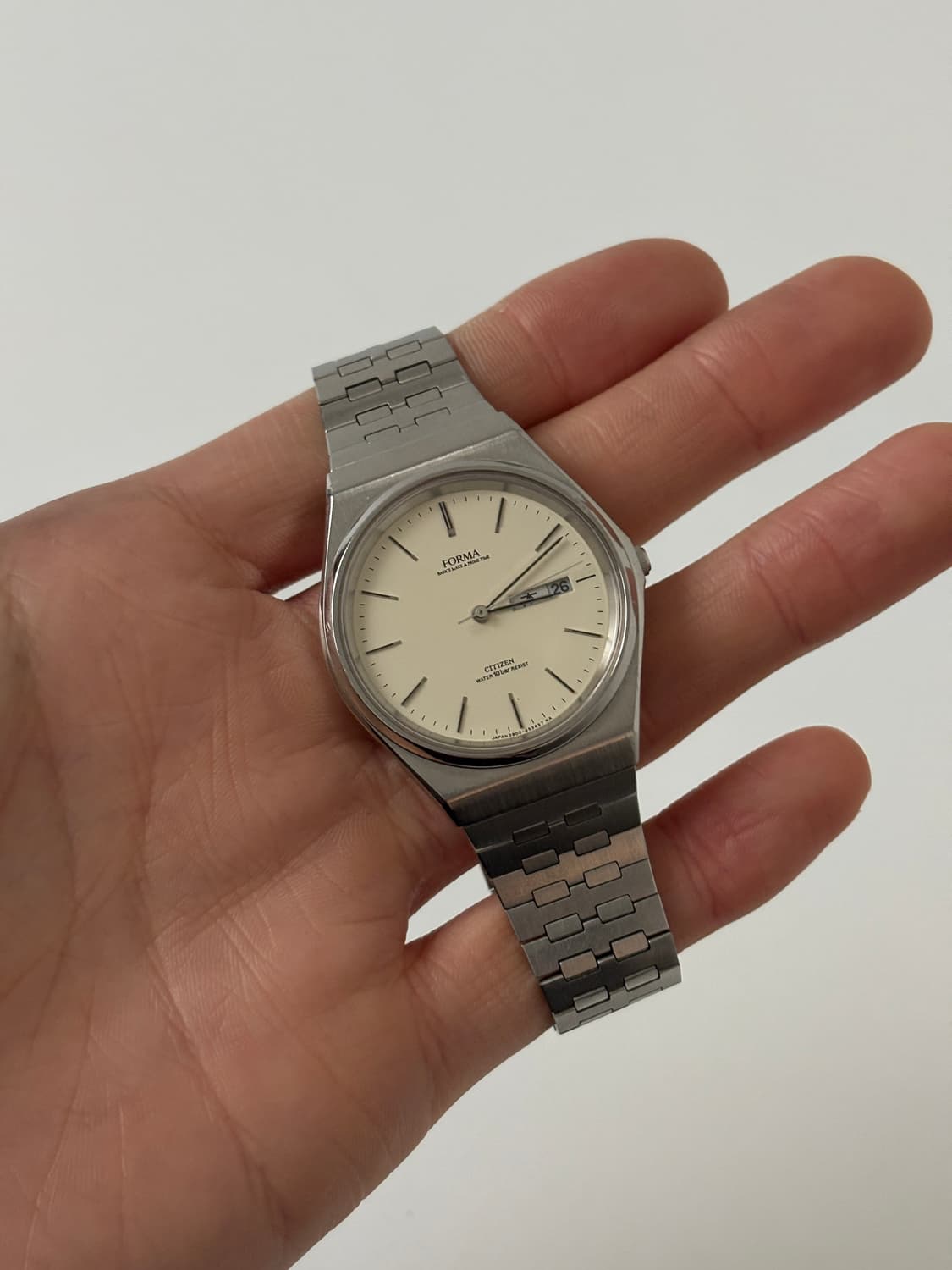 1990s Forma Cream Dial Silver Quartz 상품이미지2