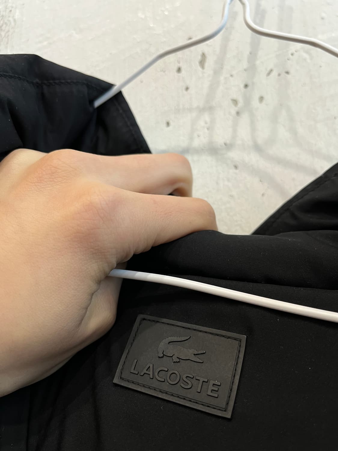 라코스테 구스다운 여성 패딩 블랙 90 상품이미지5