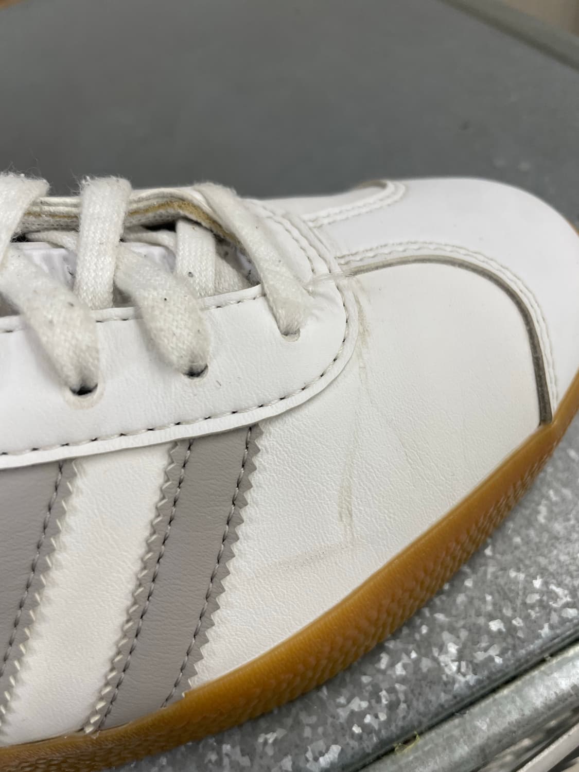 아디다스 가젤 화이트 그레이 235 상품이미지8