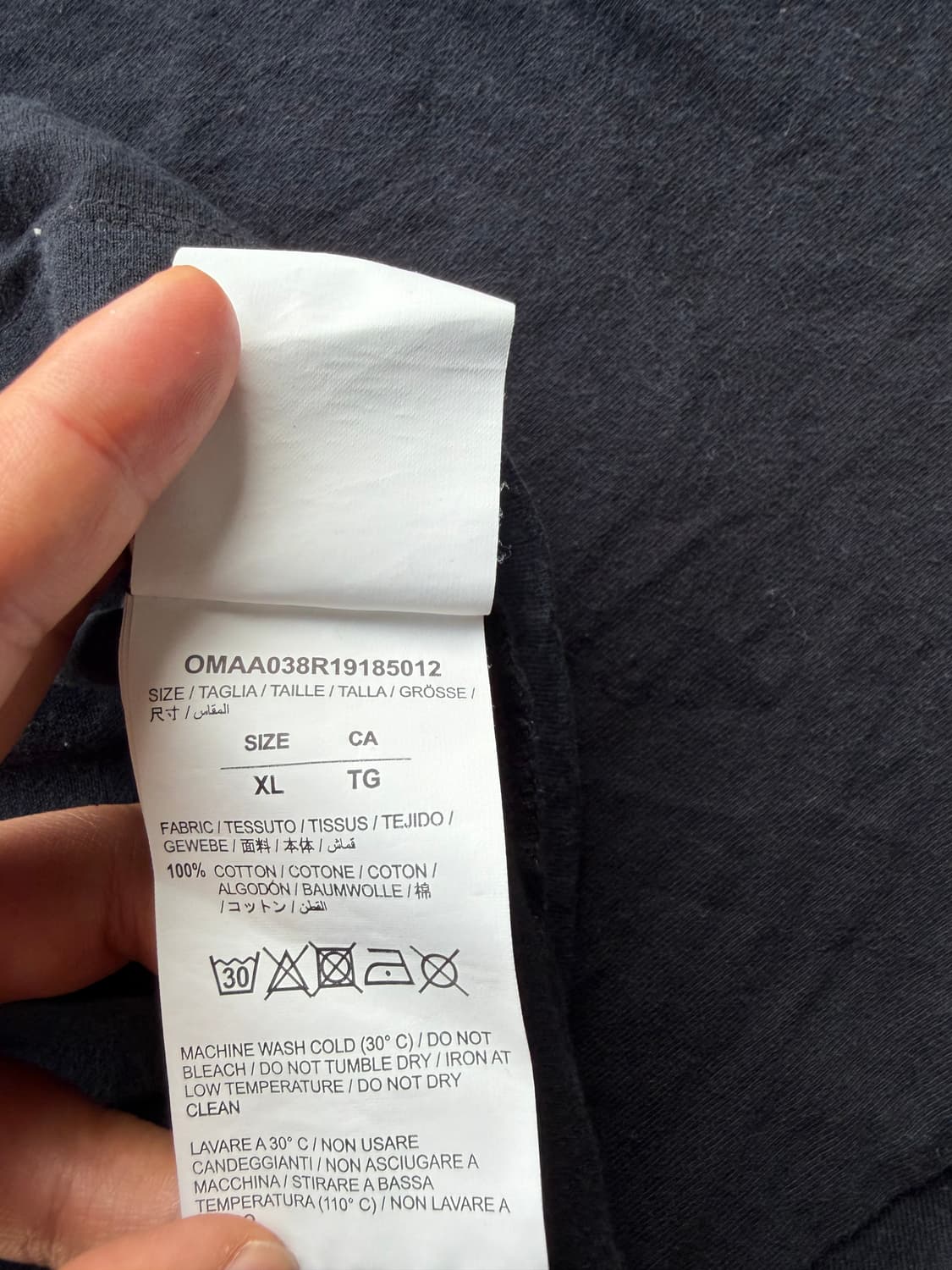 오프화이트 19SS 애로우 반팔 상품이미지4