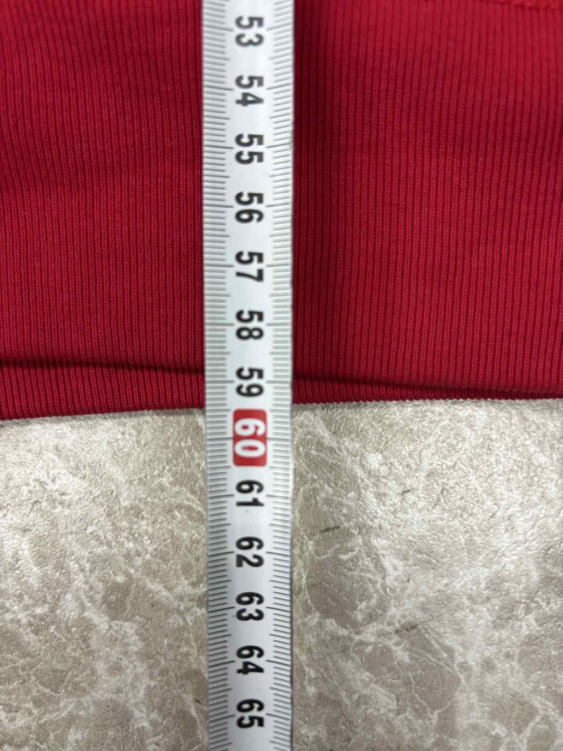 후아유 y2k 레드 올드스쿨 스웻 후드집업 희귀져지(L) 상품이미지6