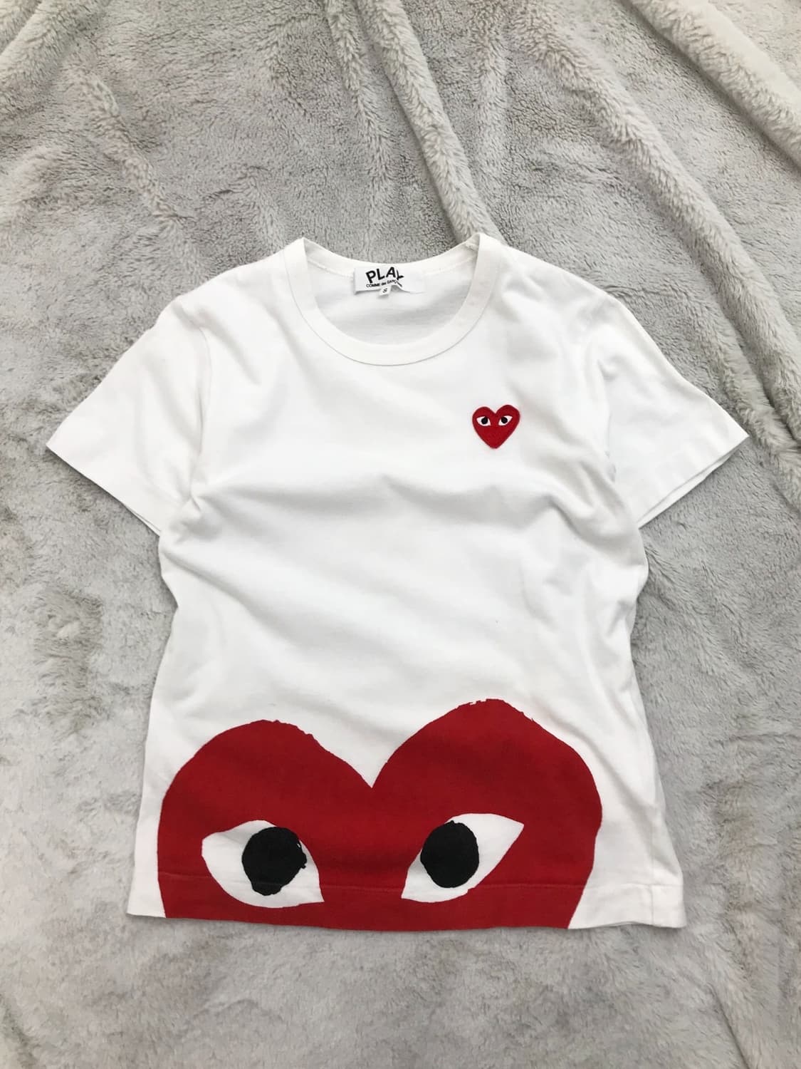 ❤️ 꼼데가르송 더블하트 반팔 티셔츠 ❤️ 상품이미지6