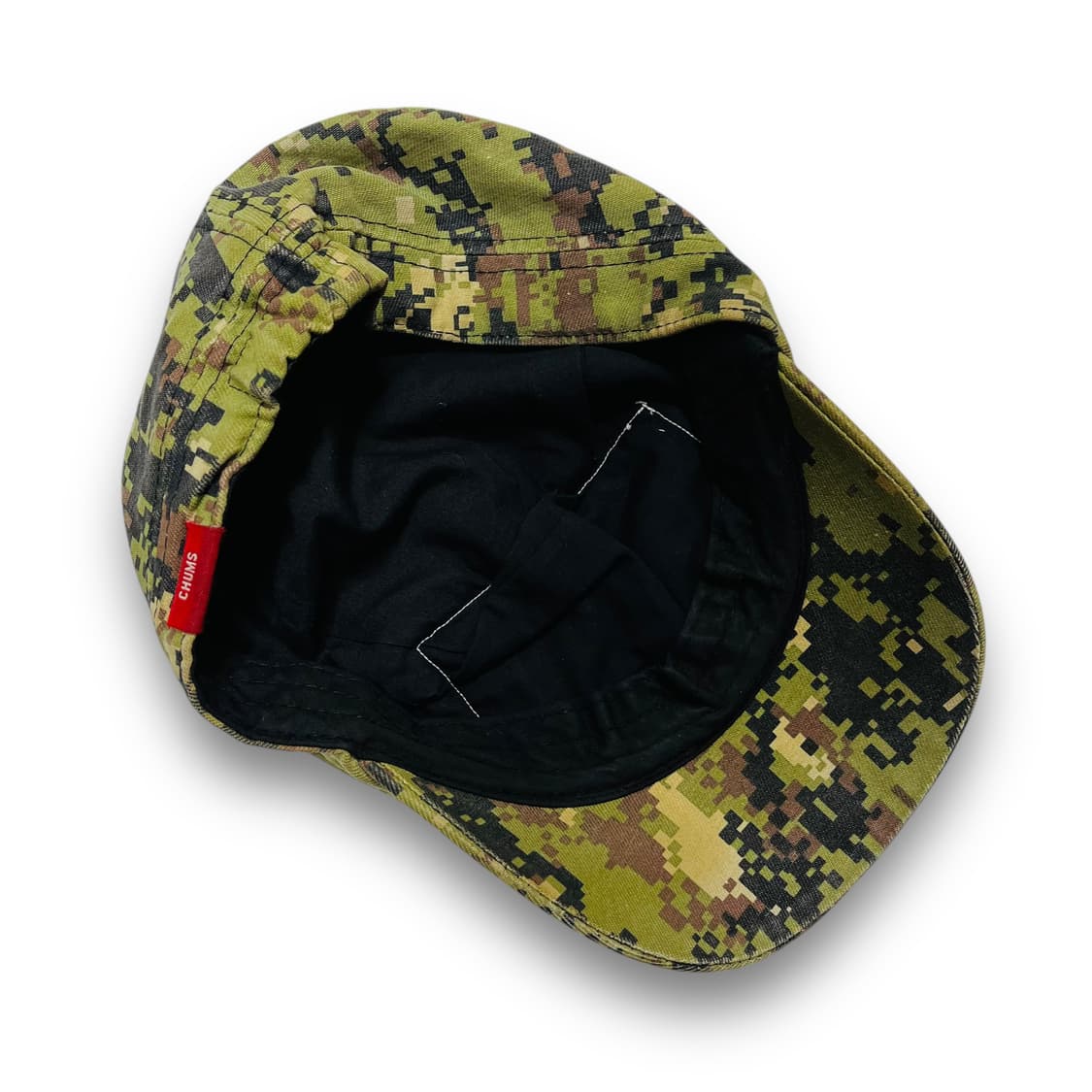 첨스 x 노스페이스 디지털 밀리터리 빈티지 군모 볼캡 상품이미지5