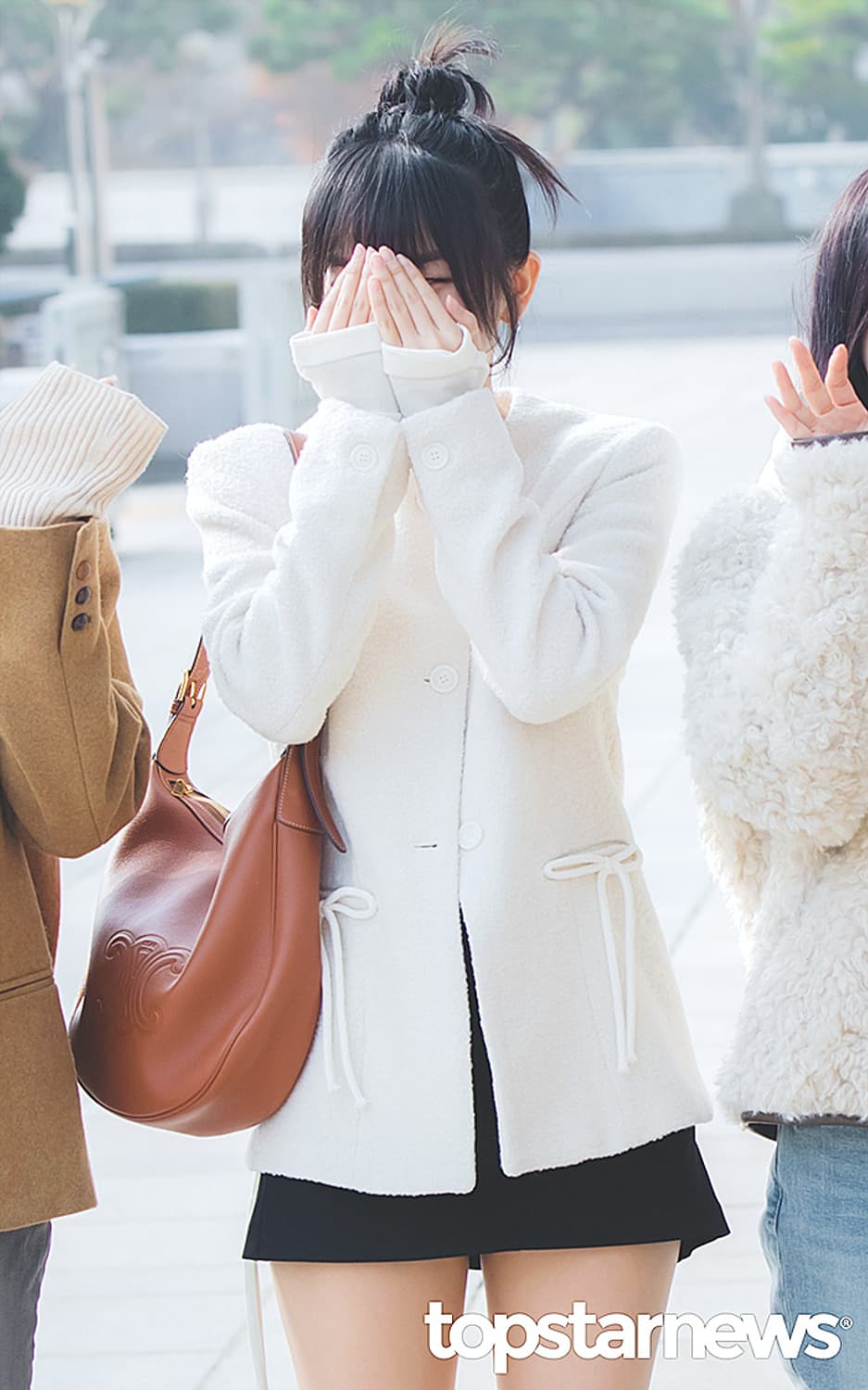 더티스 thetis 리본 디테일 트위드 자켓 팬츠 상품이미지4