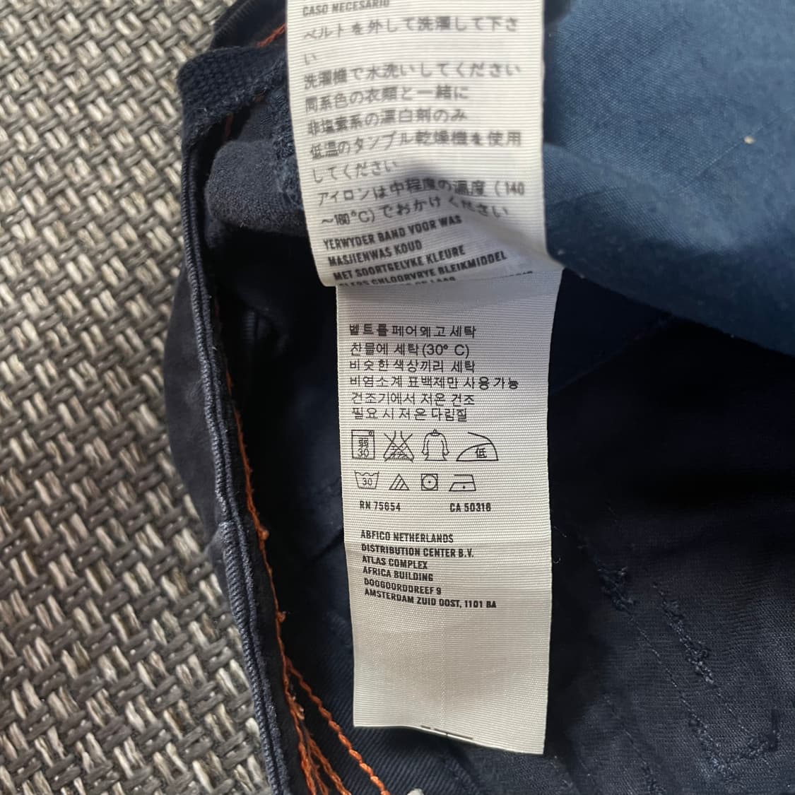 (36) 아베크롬비앤피치 차콜네이비카고 하프 팬츠 상품이미지7
