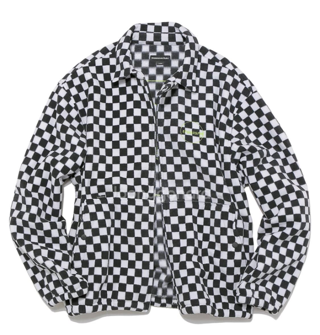 디스이즈네버댓 체커보드 체크 후리스 자켓 M 상품이미지1