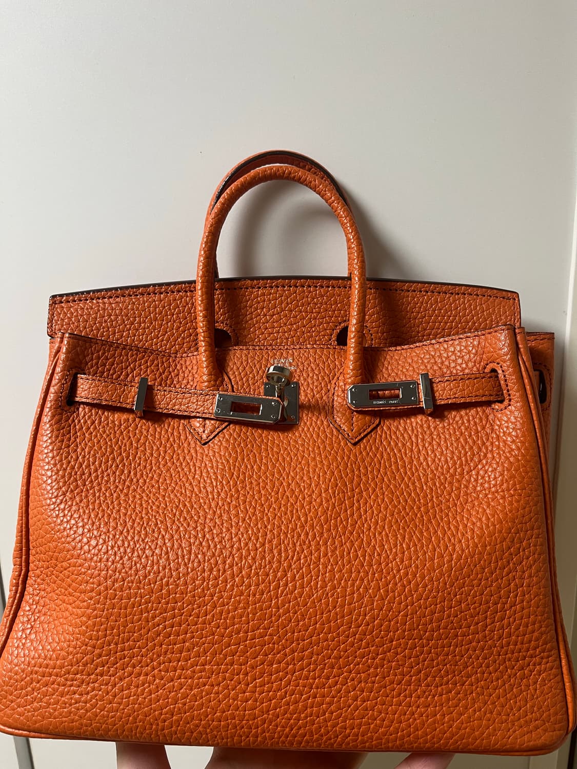 에르메스 버킨백 오렌지 상품이미지1