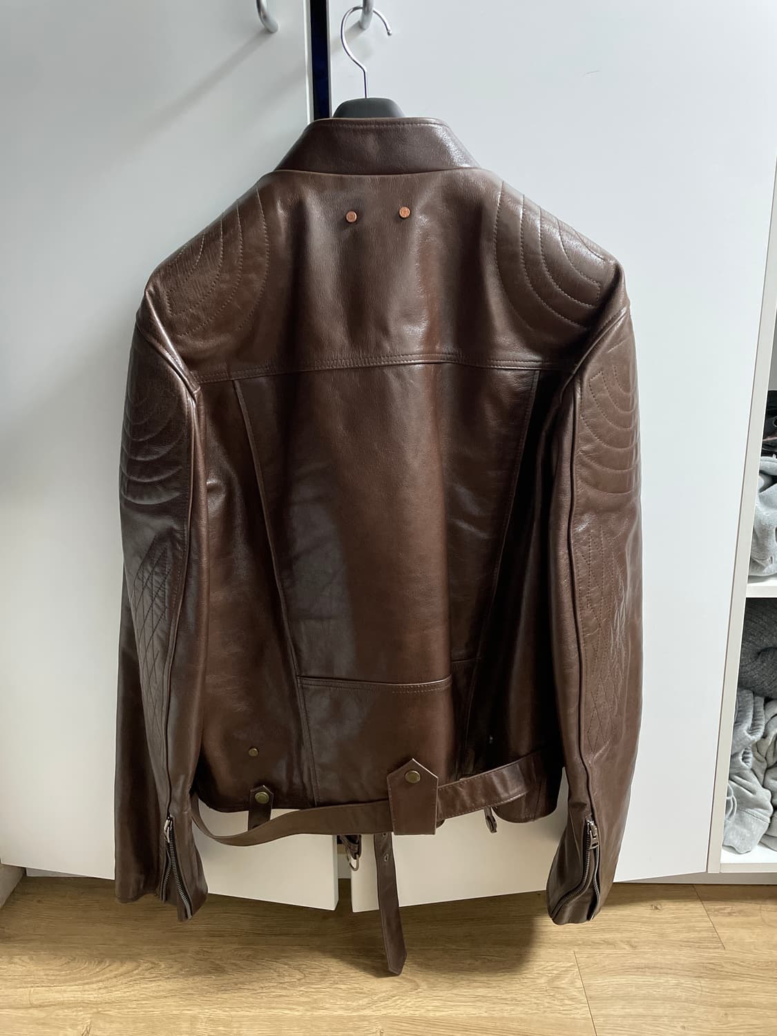 앤더슨벨 바이커 레더자켓 L 상품이미지3