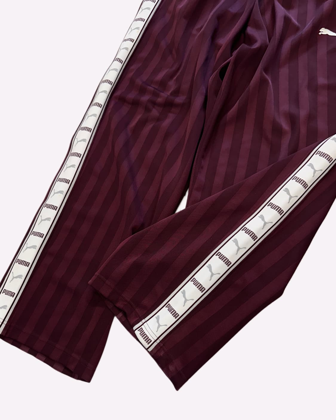 PUMA burgundy logo trainning pants 상품이미지3