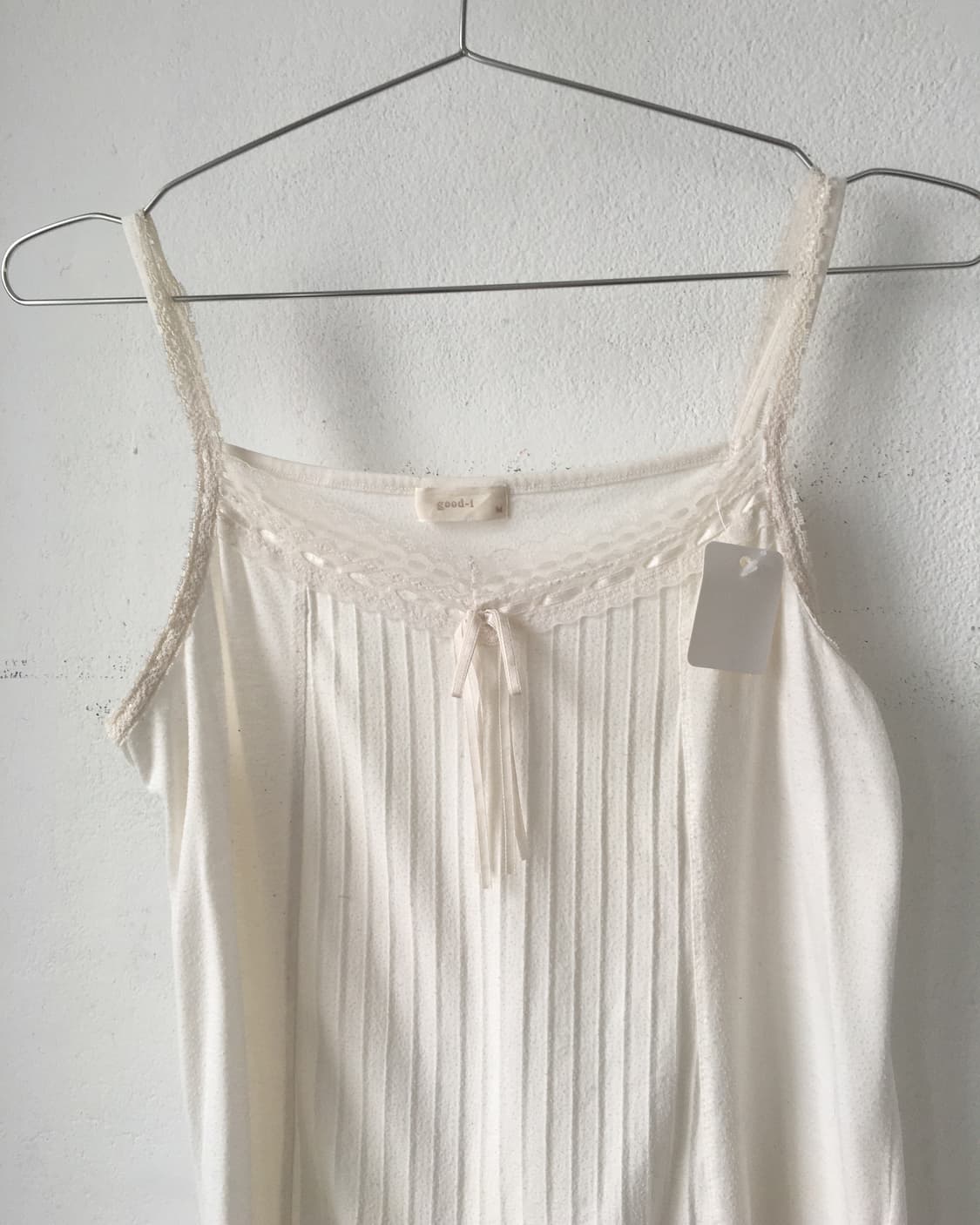 Lace trimming sleeveless 상품이미지2