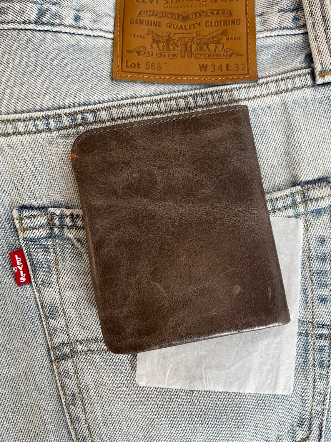 오일 풀업 가죽지갑  상품이미지8