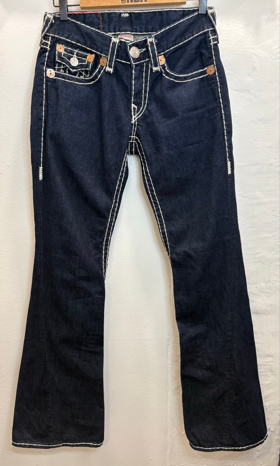 트루릴리젼 조이 수퍼 T 부츠컷 데님 팬츠 (made in USA) 상품이미지3