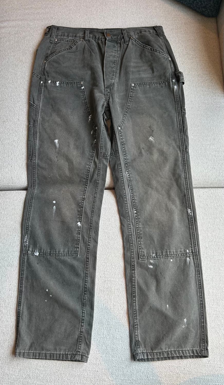 rrl 더블알엘 캔버스 더블니 팬츠 상품이미지1