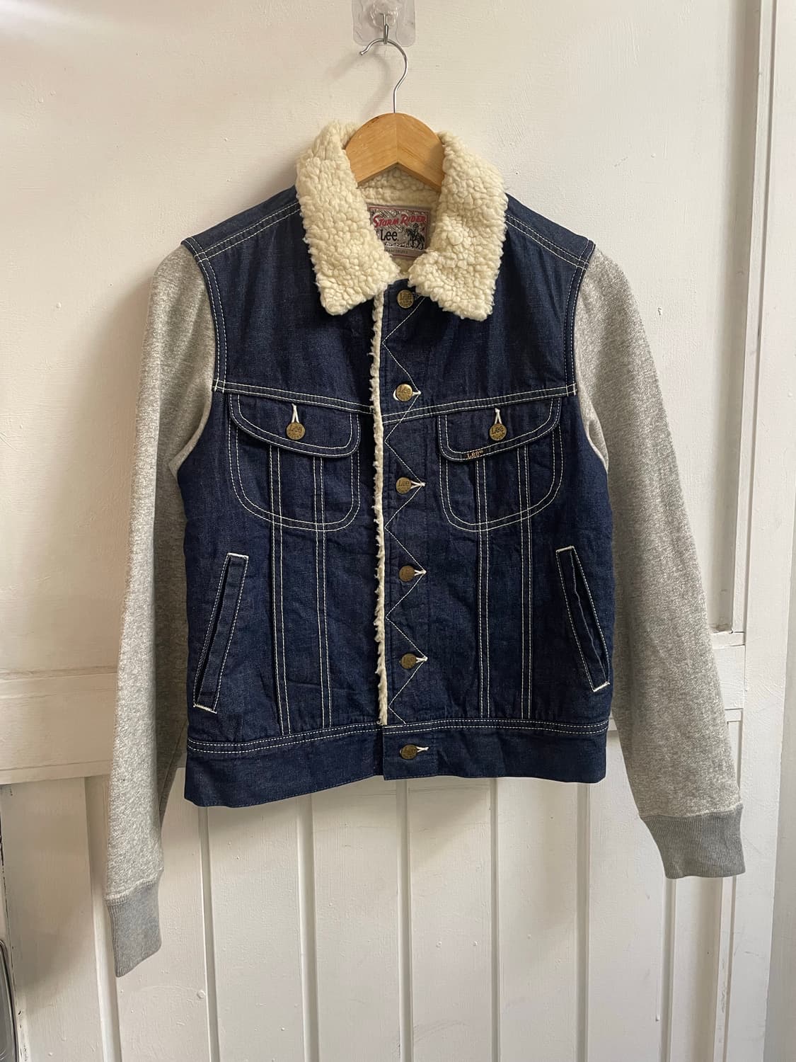 LEE x MERCIBEAUCOUP 메르시보꾸 양털 자켓 상품이미지3