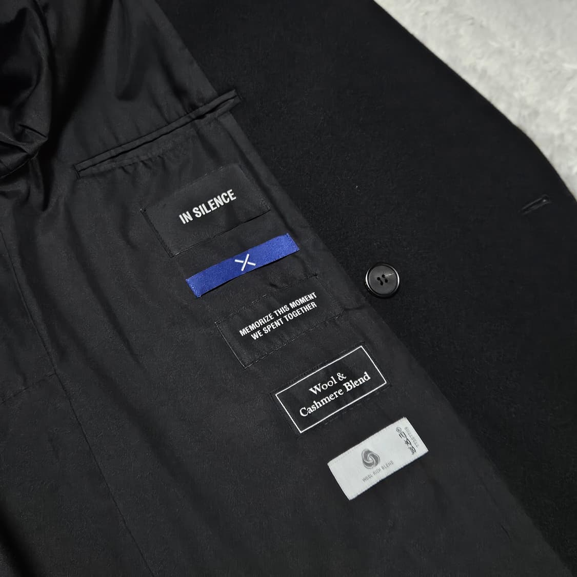 (19FW) 인사일런스x분트 캐시미어 더블 롱 코트 상품이미지6