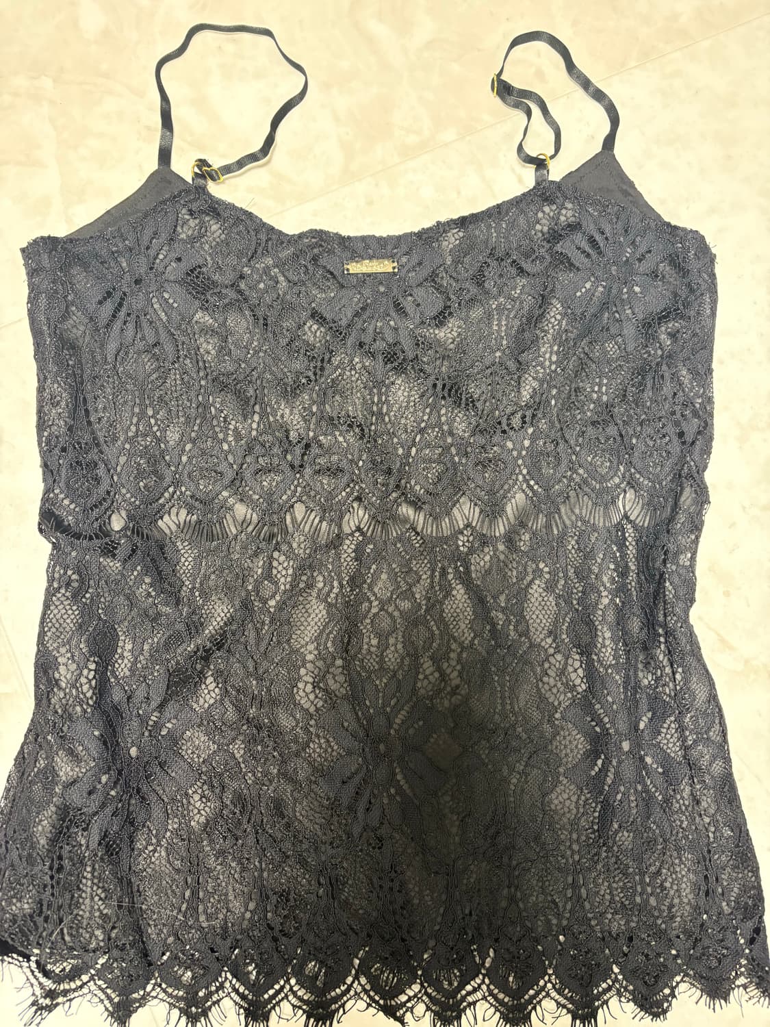 Vintage RADY 블랙레이스 나시 갸루st 상품이미지2