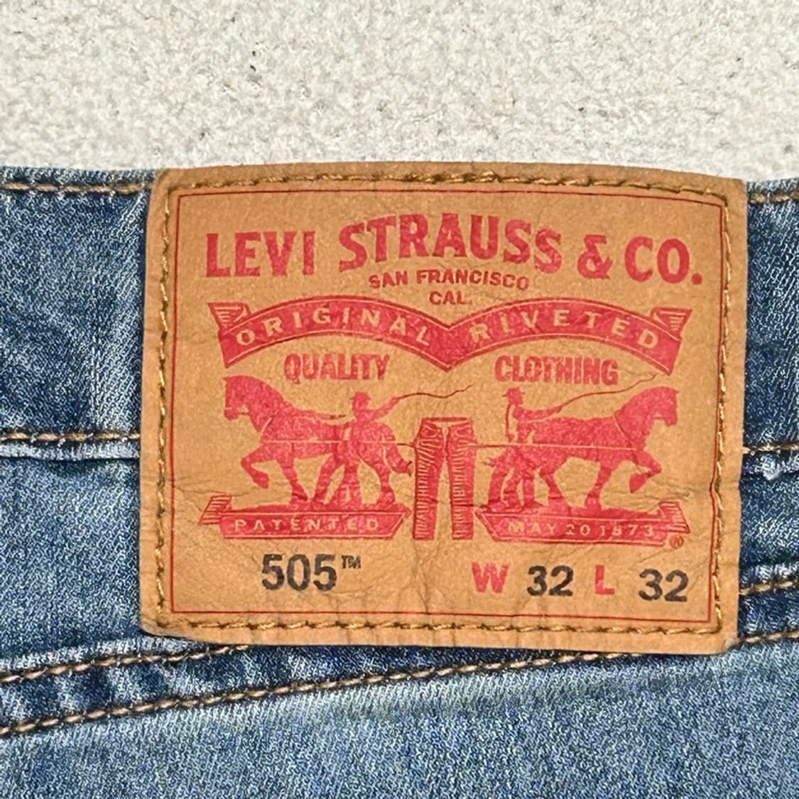리바이스 505 청바지 W 32 L 32 상품이미지6