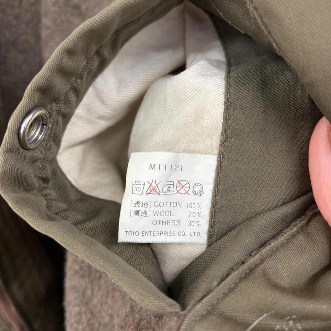 버즈릭슨 항공점퍼 올리브색 패치 빈티지 자켓 여/M 상품이미지9