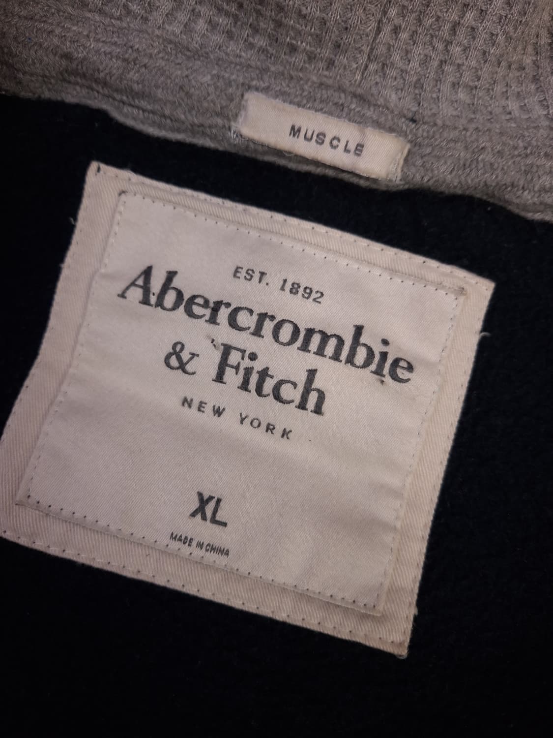 오리지날 아베크롬비 빈티지 데미지 후드 자켓 상품이미지3