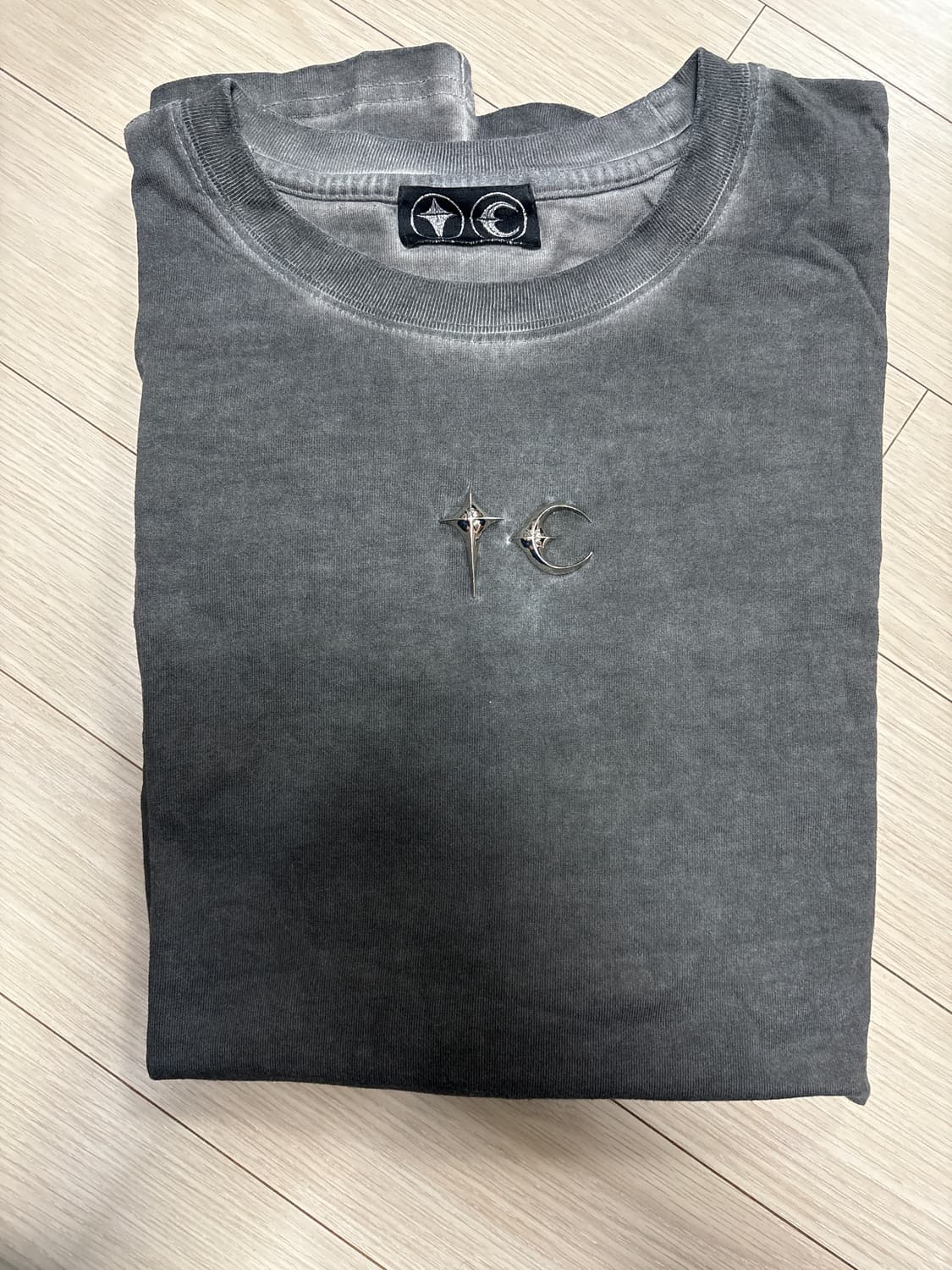 떠그클럽 베이직 반팔 그레이 상품이미지1