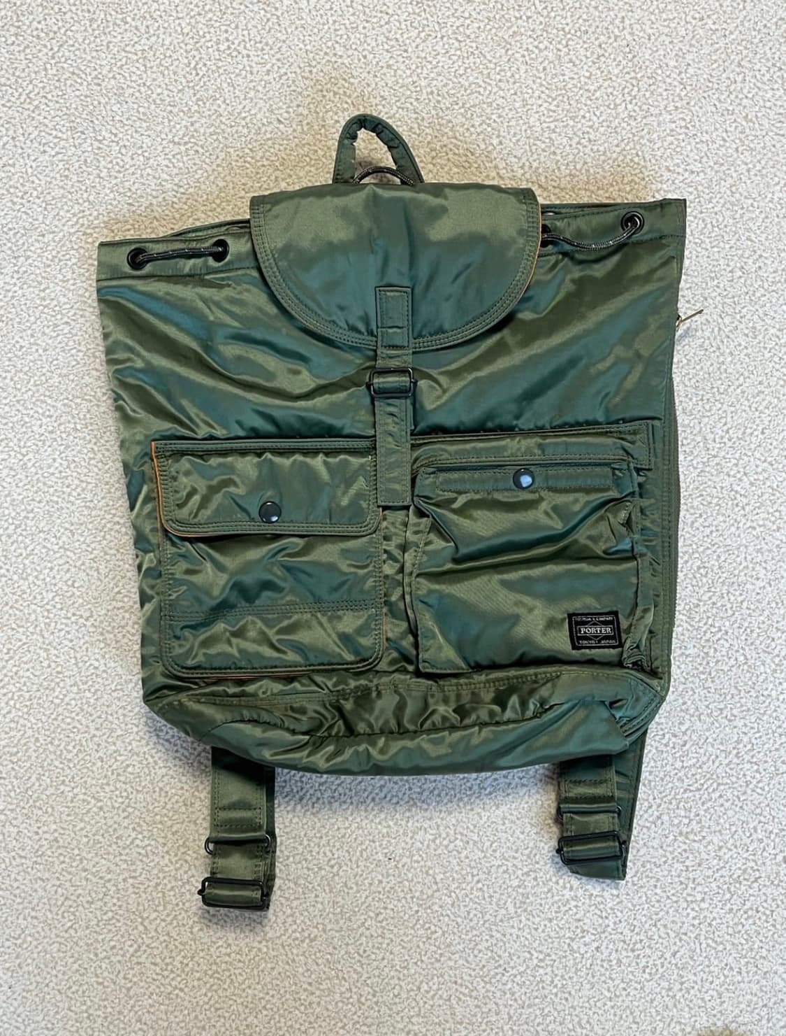 요시다 포터 탱커 백팩 세이지 그린 상품이미지2