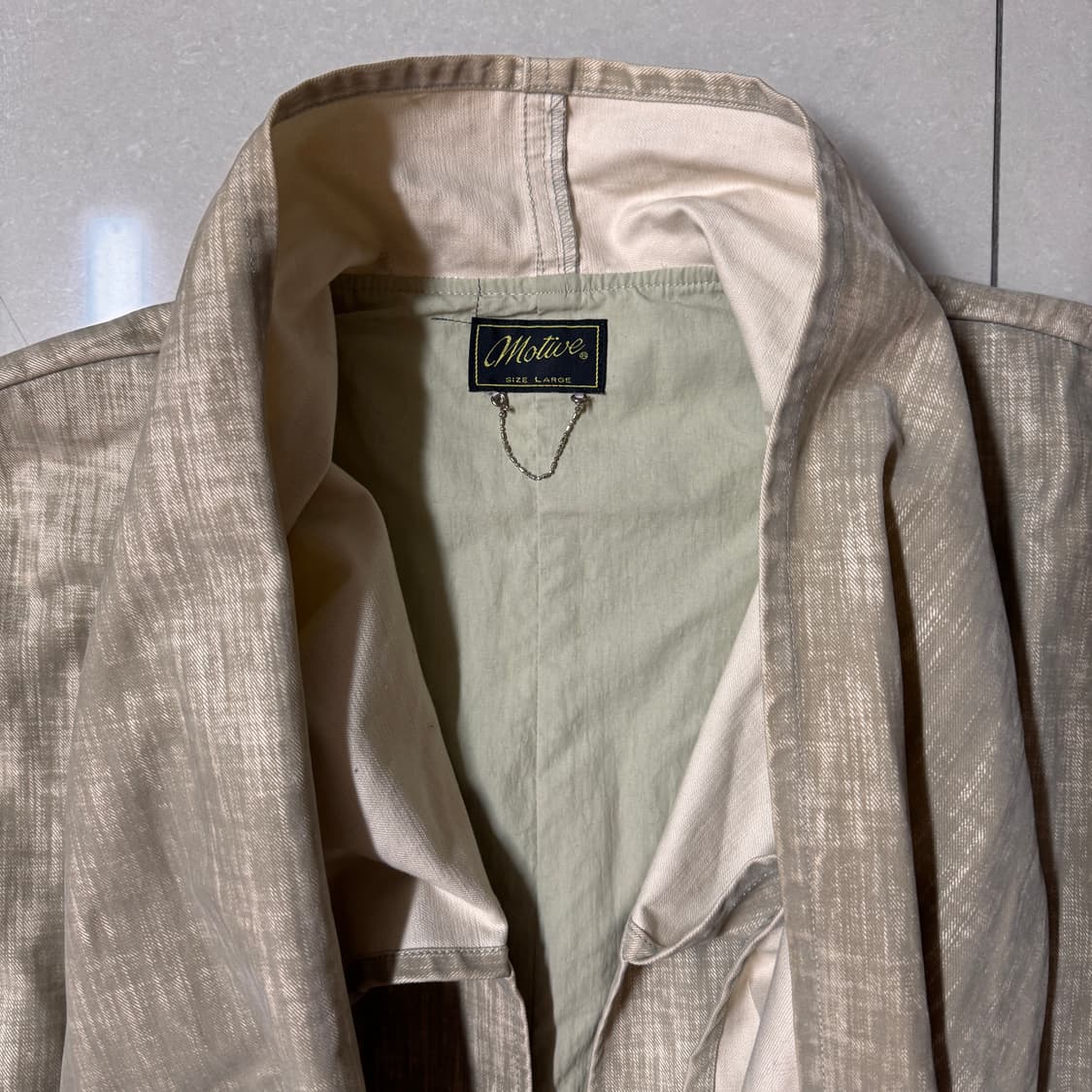 모티브 제팬 코트 야상 L 상품이미지2