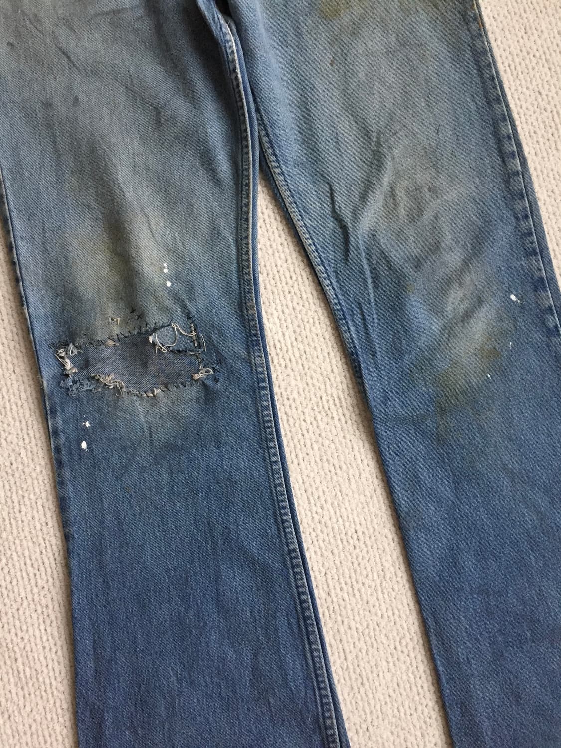 80‘s 리바이스 646 벨바텀 굿에이징 굿사이즈 상품이미지3