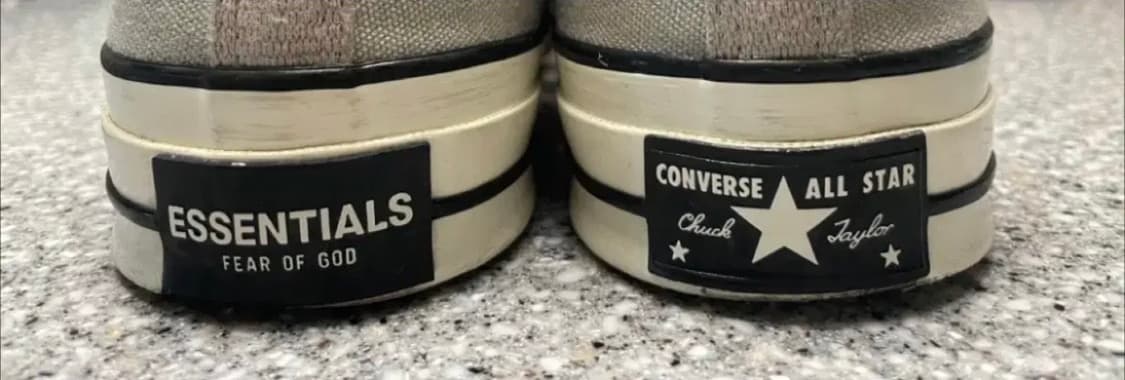 컨버스 X 피어 오브 갓 에센셜 척 70 하이 그레이 상품이미지7