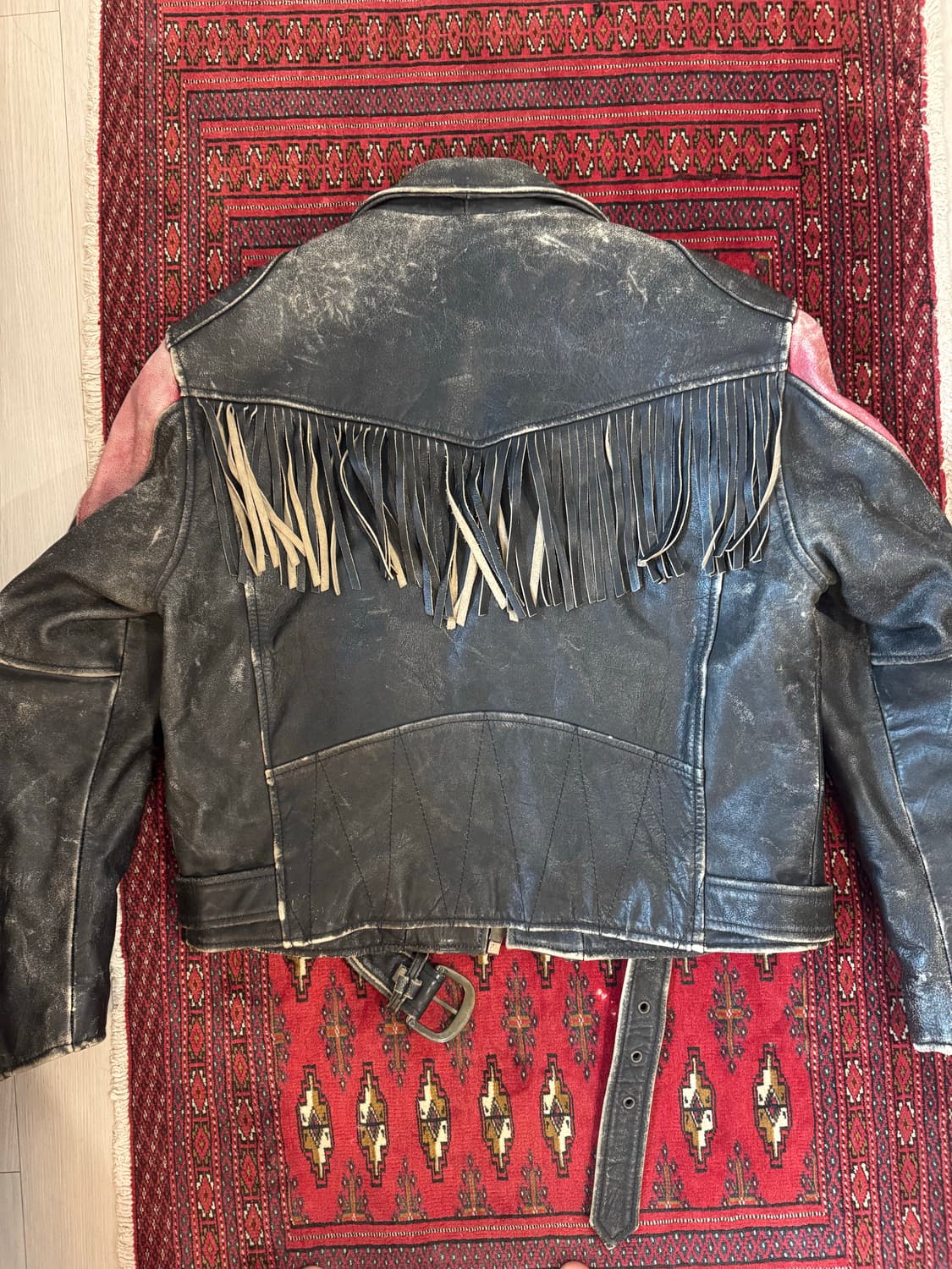 Vintage Harley davidson leather jacket 상품이미지3