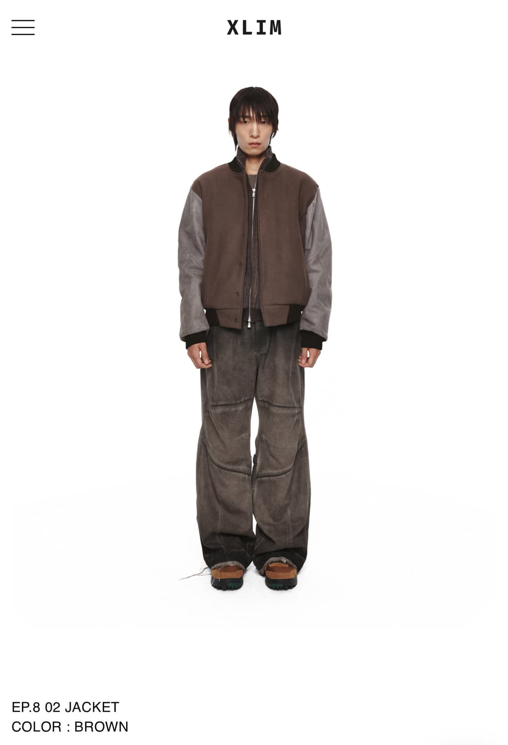 [XL] xlim 엑슬림 ep8 02 자켓 브라운 상품이미지1