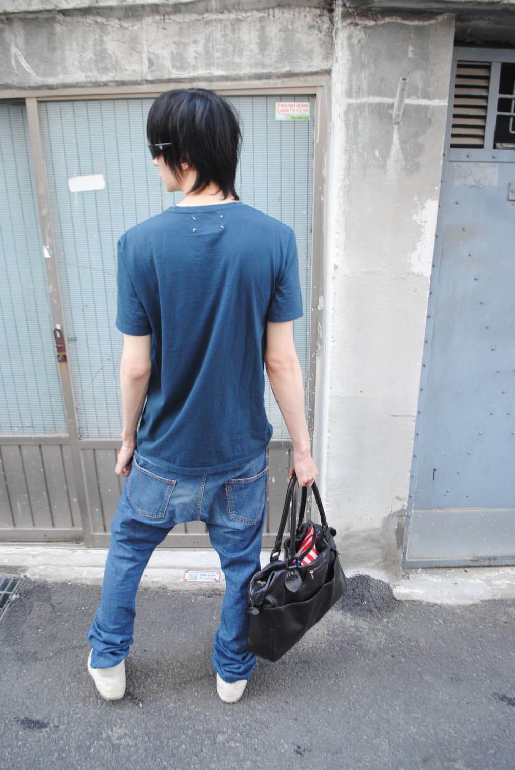 초기 Margiela 페인트 프린트 T shirt 상품이미지2