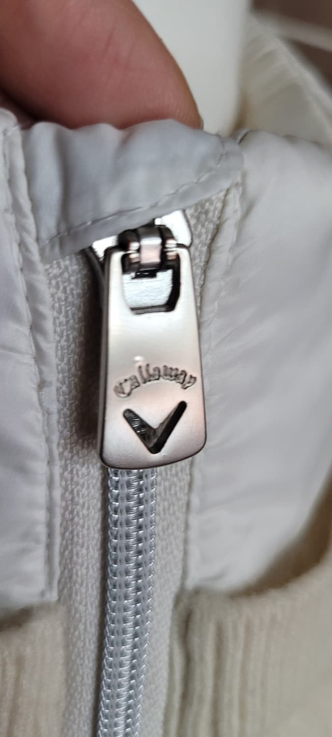 (여성55.S사이즈) 캘러웨이 골프 경량 니트 집업 상품이미지7