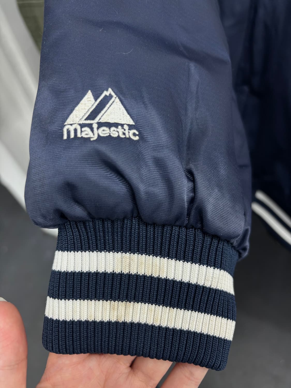 마제스틱 뉴욕 양키스 스타디움 바시티 자켓 상품이미지8