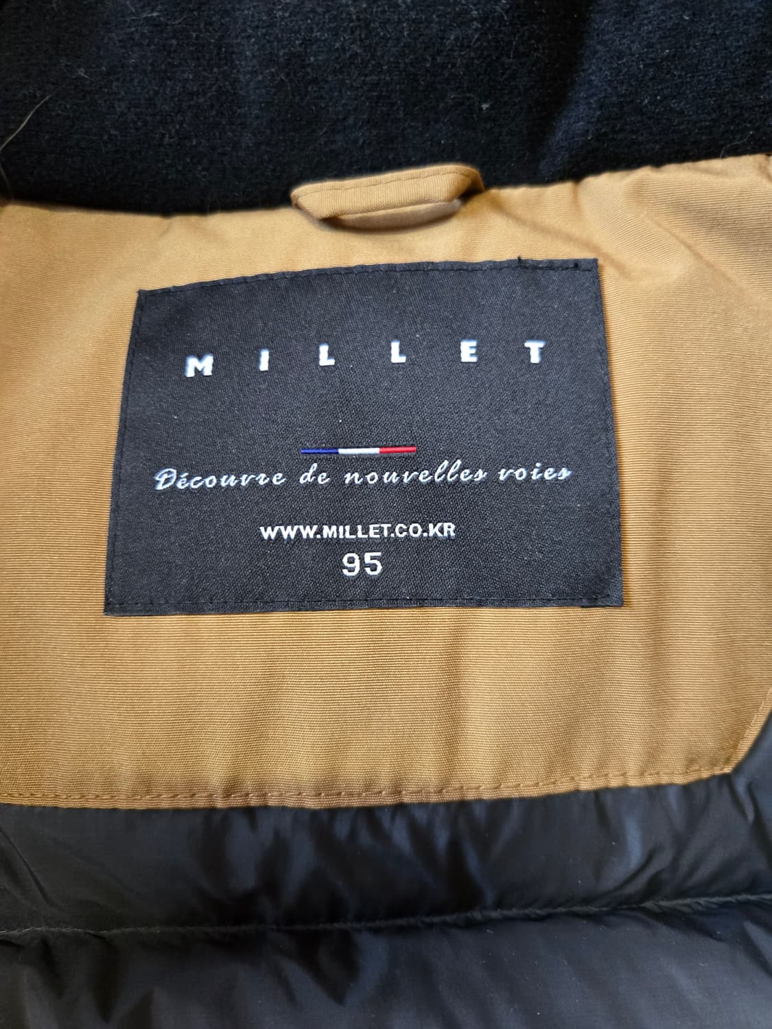 밀레 남성 헤비 다운 패딩(새상품컨디션) 상품이미지9