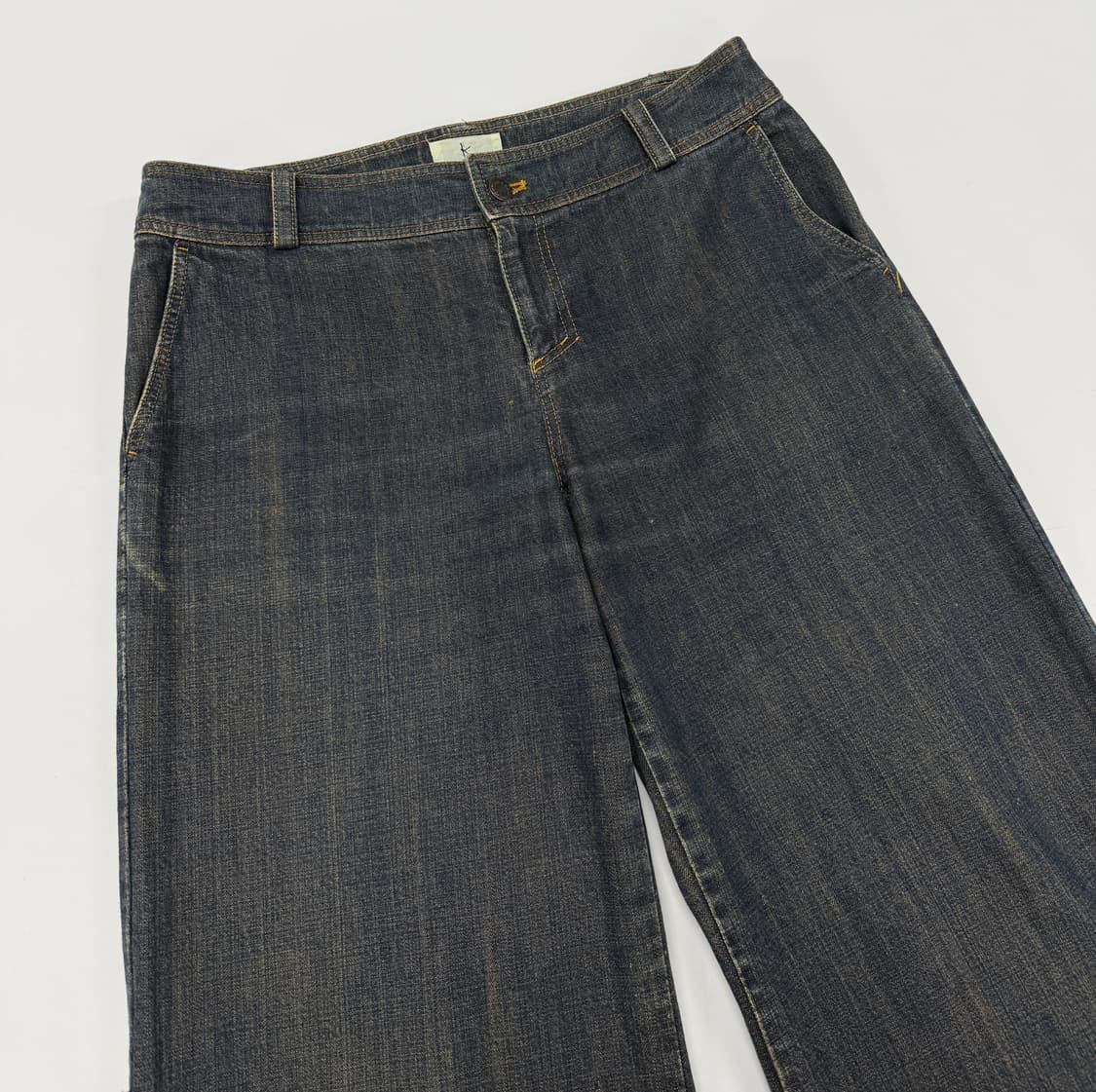 Wide flared denim pants 상품이미지4