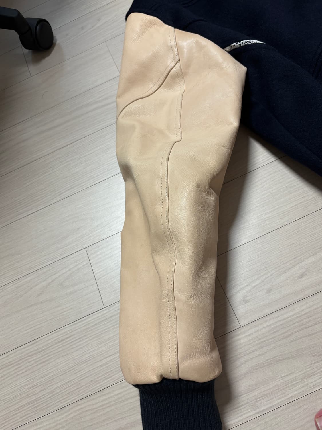 엑슬림 EP.6 03 JACKET 바시티 자켓 네이비 M사이즈  상품이미지6