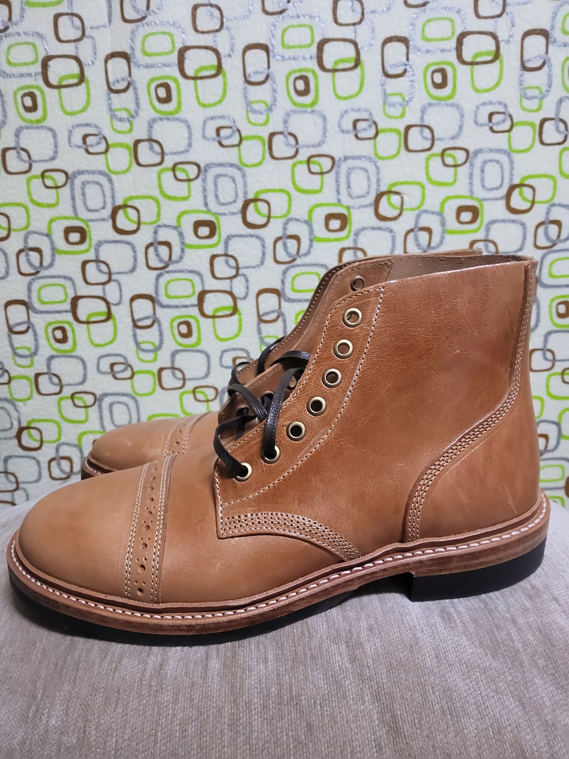 오크스트릿 내추럴 캡토부츠 신품260 OAK STREET  상품이미지5