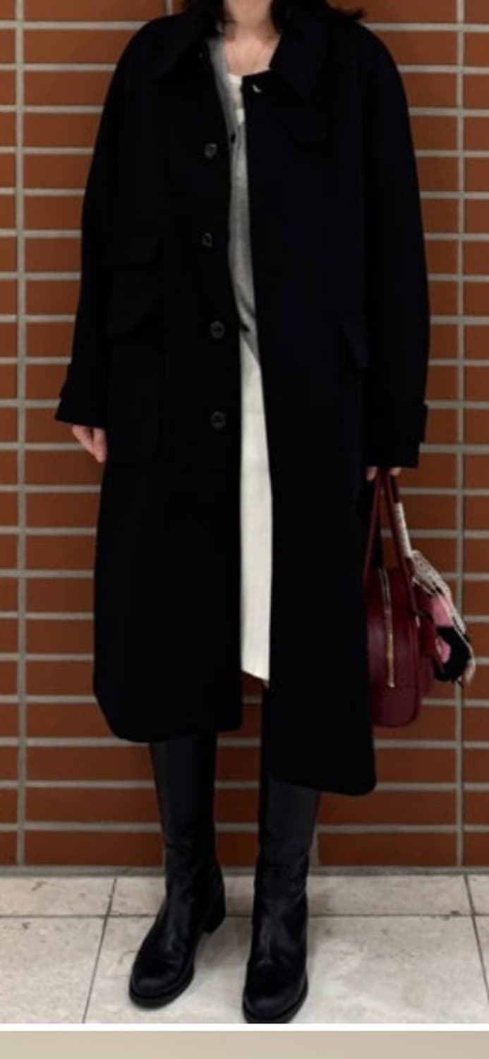 라퍼지스토어 울 발마칸 롱코트 상품이미지2