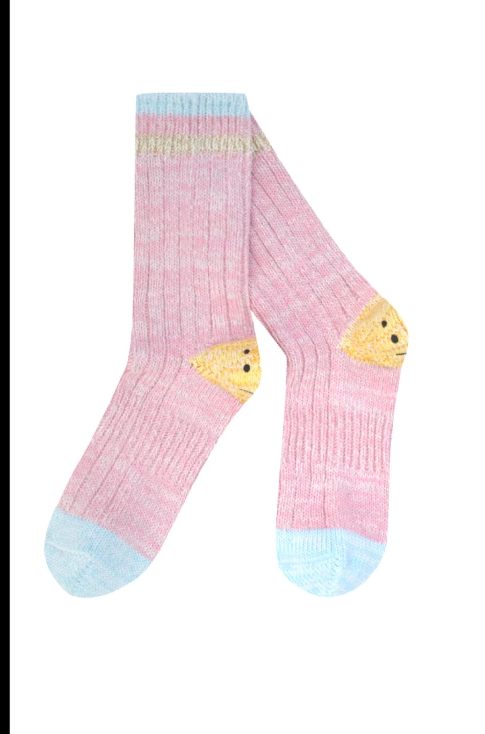 캐피탈 60 피스 아이비 레안보위 해피 힐 핑크 양말 (새상품) 상품이미지1