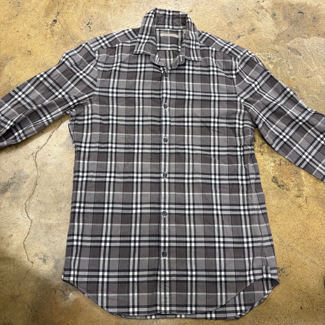 [정품/S] 버버리 브릿 노바체크셔츠 b16 상품이미지3