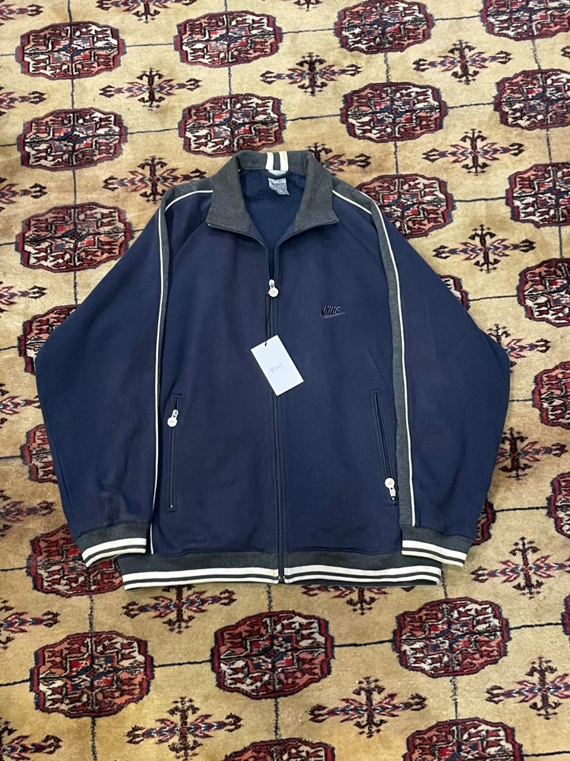 00’s NIKE NAVY line grey PT JK 상품이미지5