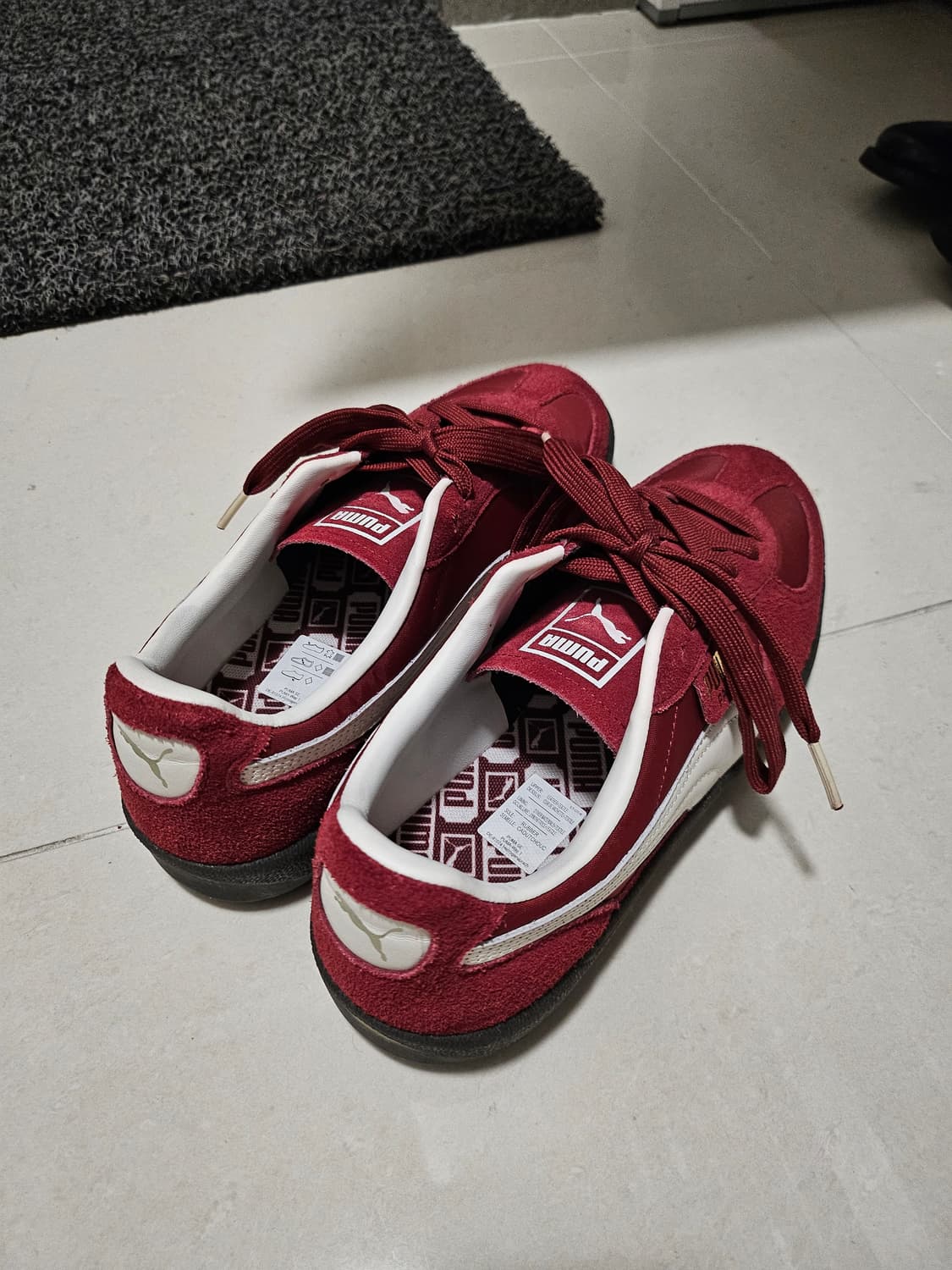 퓨마 Palermo OG intense red warm white 상품이미지2