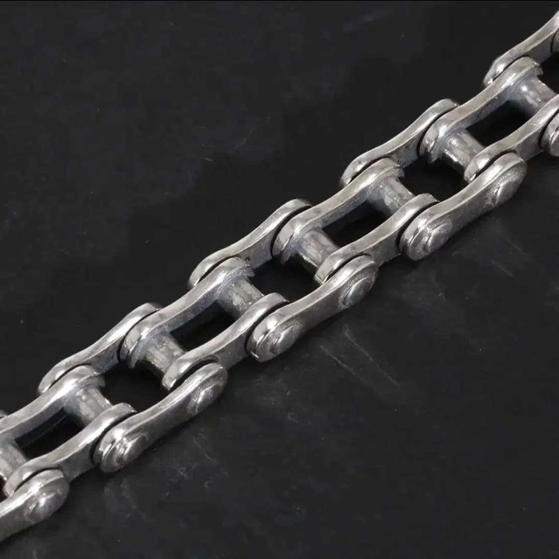 프리미엄 925 실버 빈티지 체인 팔찌, 남성용 주 얼리 상품이미지4