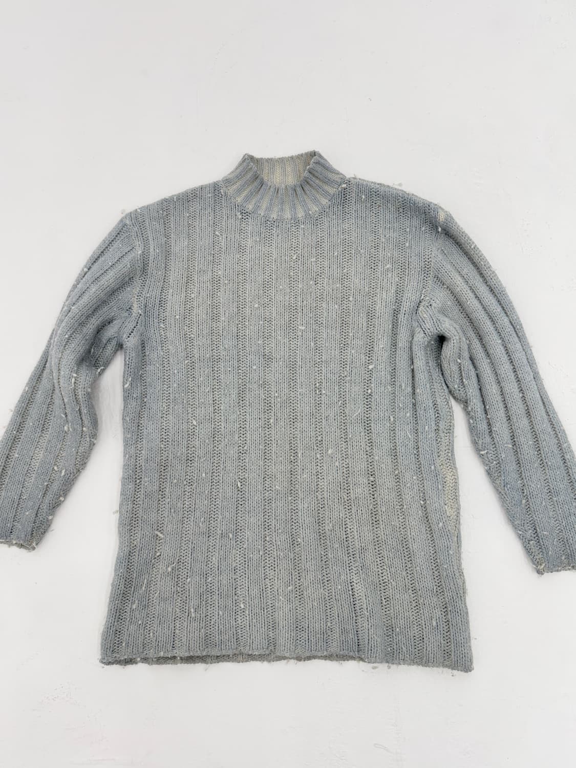 아워레가시 부클 모크 넥 니트 상품이미지5