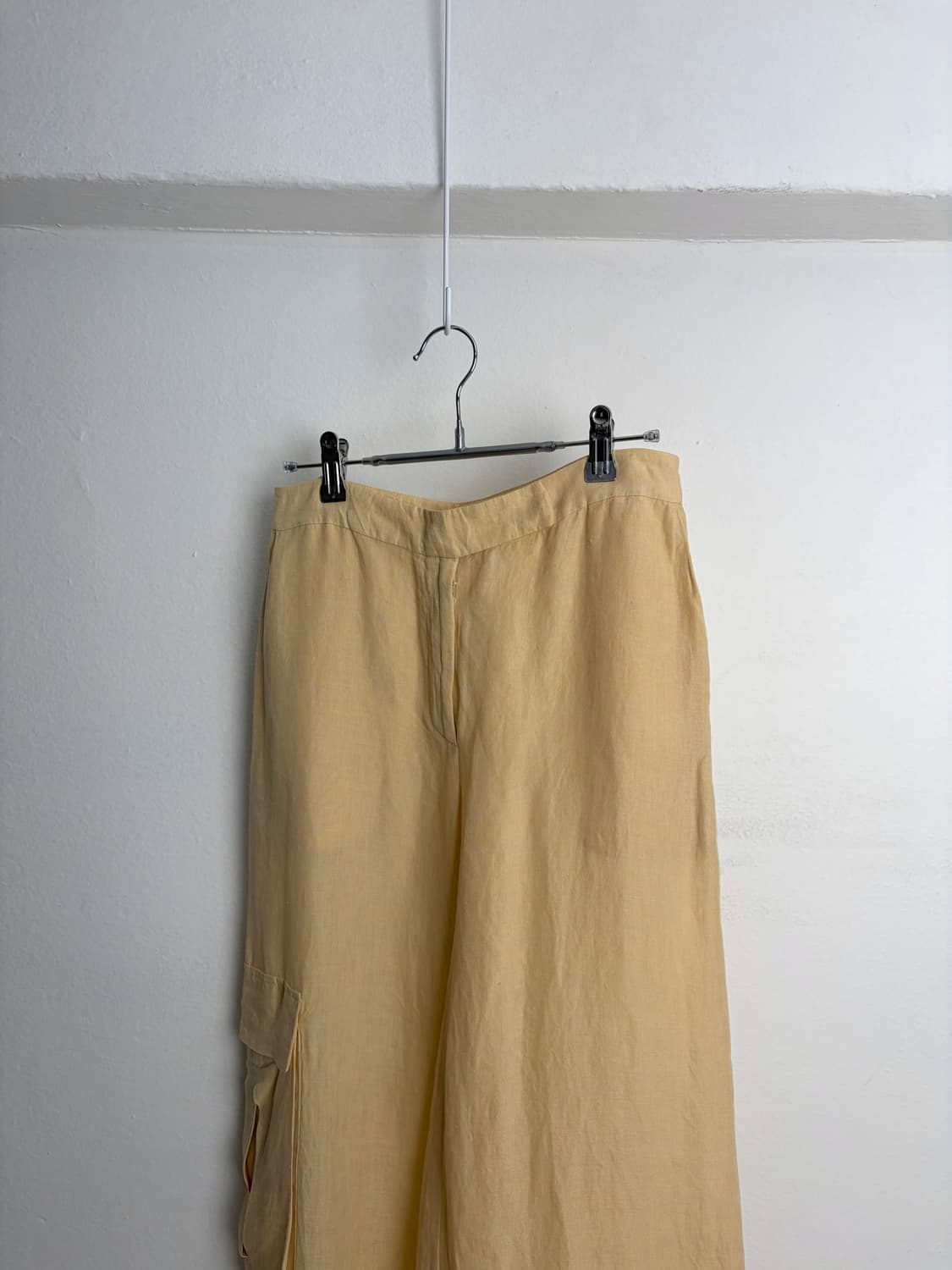 크리지아 린넨 카고 부츠컷팬츠 (made in Italy) 상품이미지3