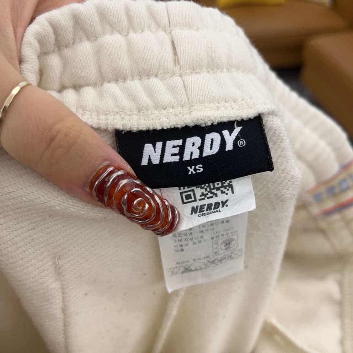 널디 스트릿 키치 사이드라인 조거 스웻팬츠 XS C09526 상품이미지5