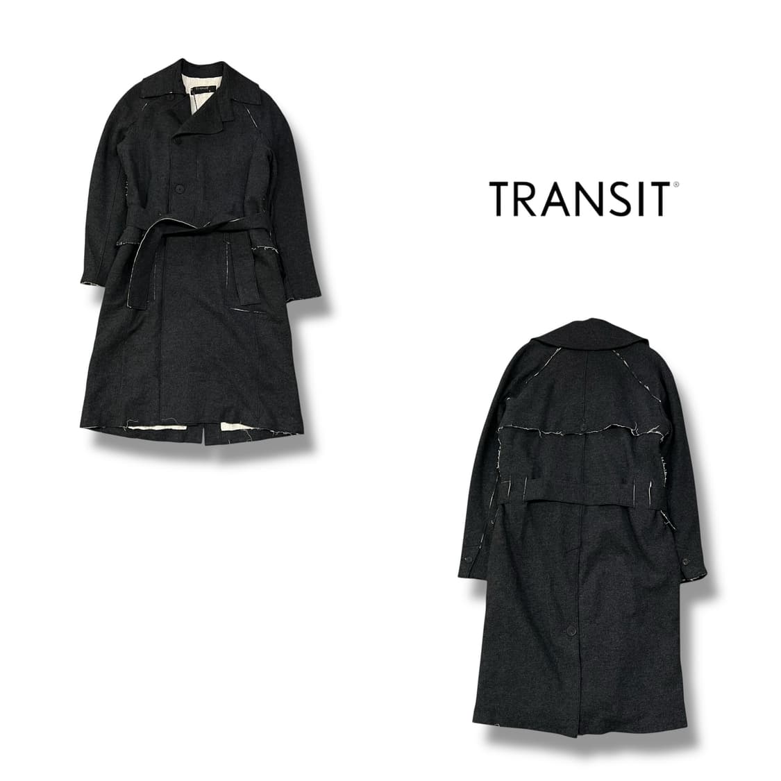  트랜짓 데드스탁 그런지 집업 코트 y14351 상품이미지1