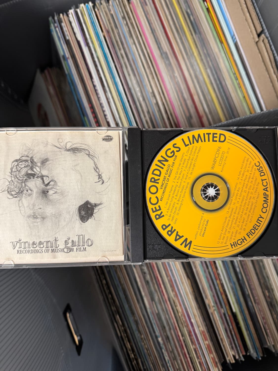 포크 락 다운템포 사운드 트랙 Vincent Gallo 빈센트 갈로 CD 상품이미지3